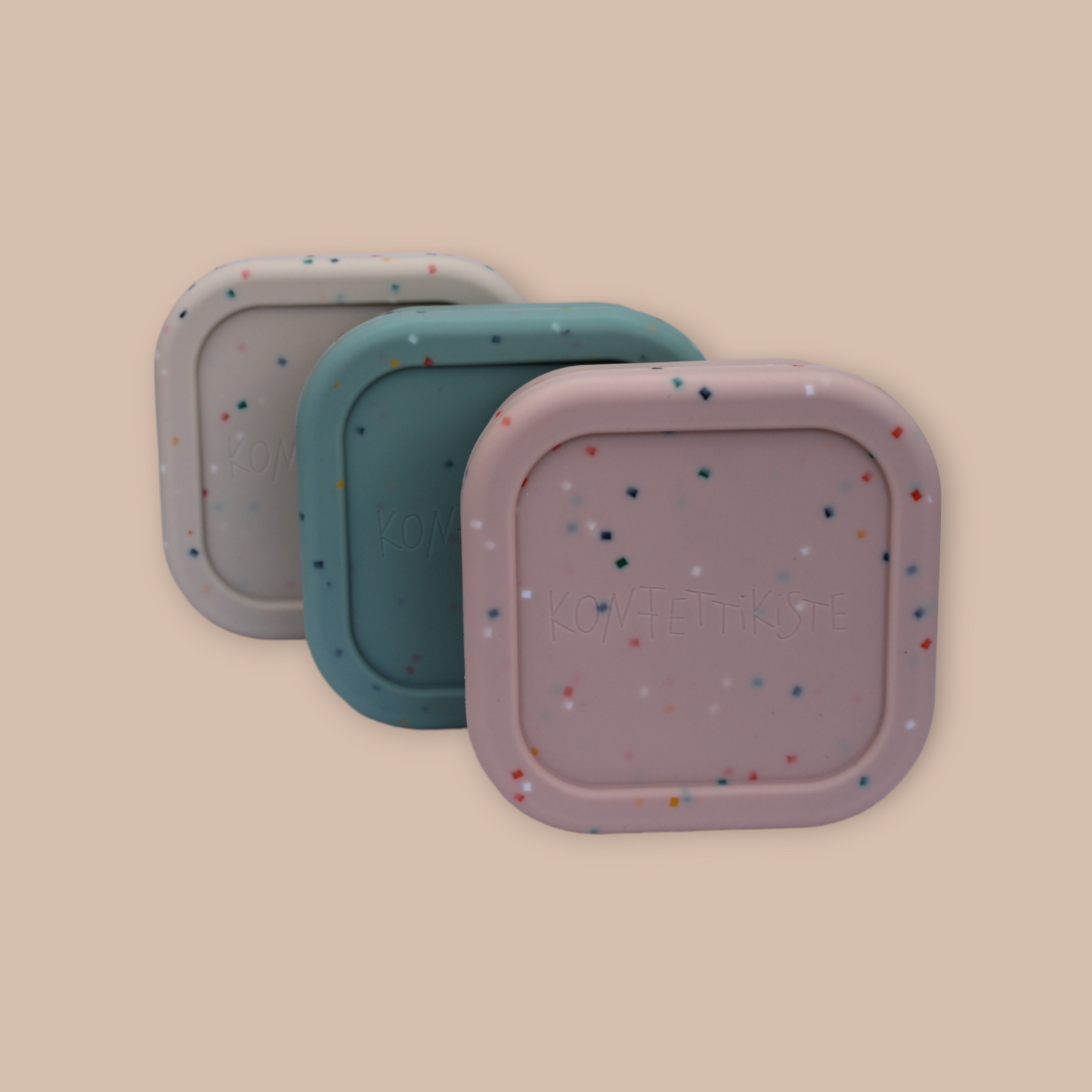 Konfettikiste Snackbox Beige