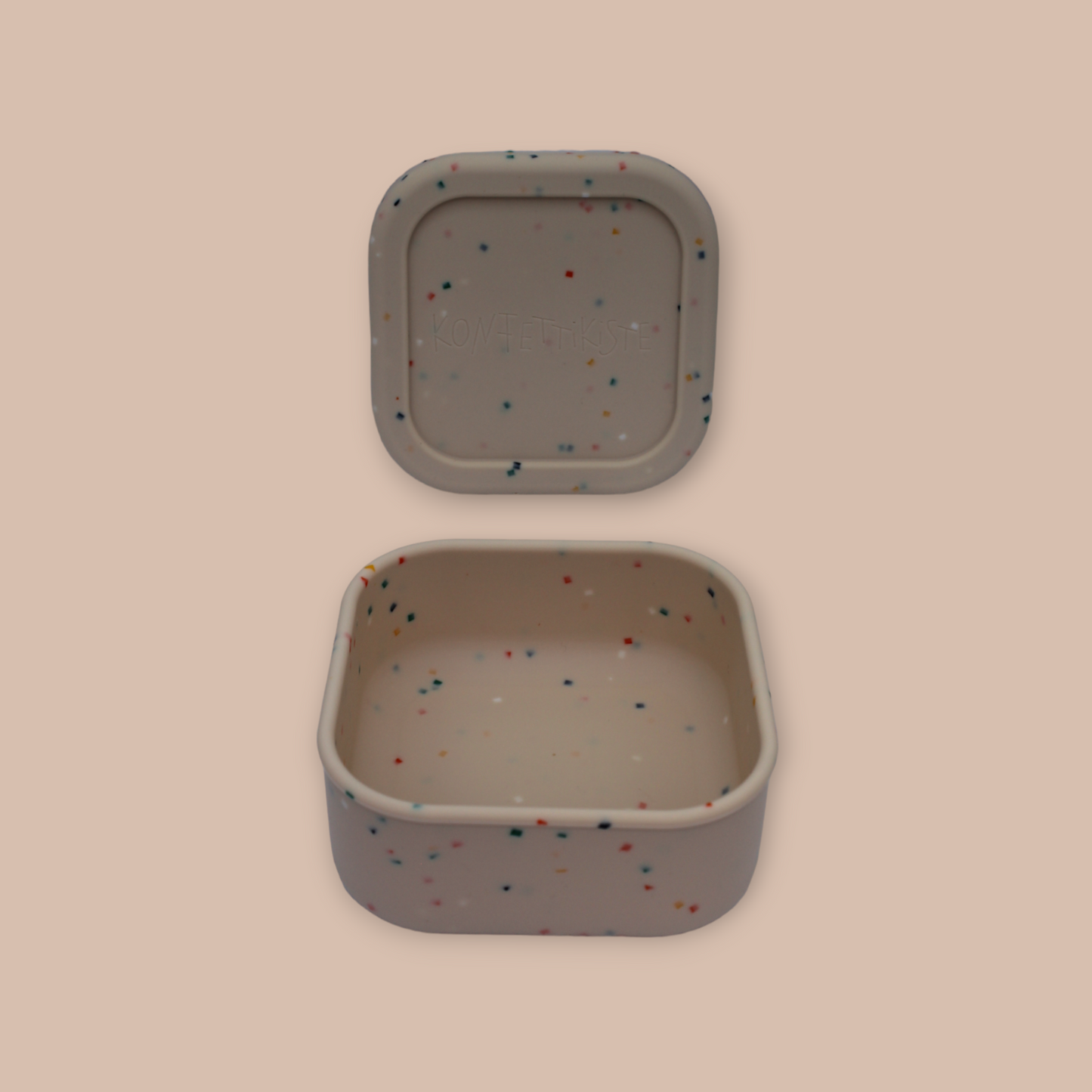 Konfettikiste Snackbox Beige